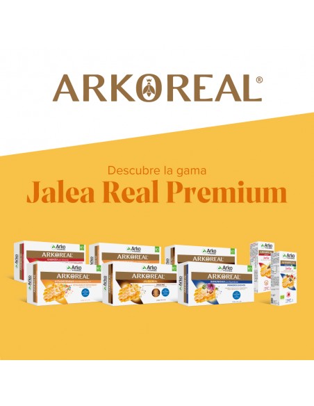 Arko Real Jalea Real + Ginseng 20 ampollas