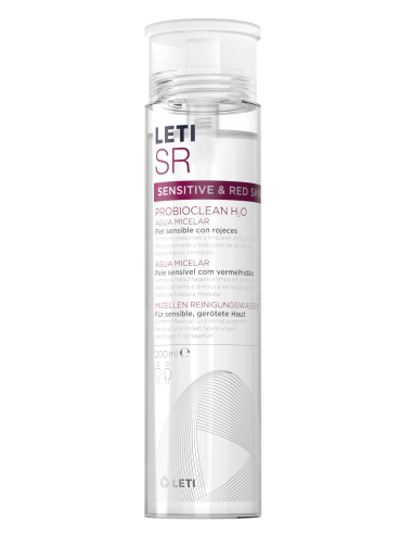 Leti SR Sensitive & Red Skin Agua Micelar Probioclean H2O 200 ml