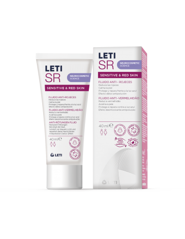 LetiSR Sensitive & Red Skin Fluido Anti Rojeces 40 ml