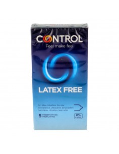 Control Preservativos Latex Free 5 unidades