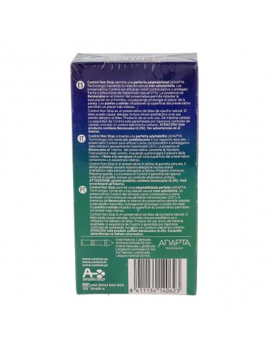 Control Preservativos Non Stop Dots & Lines 12 unidades