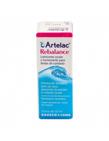 Artelac Rebalance Gotas Oculares Estériles 10 ml
