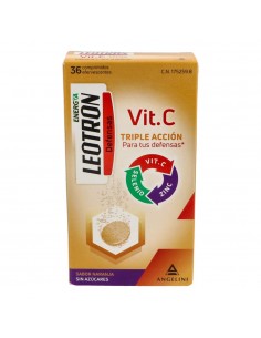 Leotron Vitamina C 36 comprimidos efervescentes