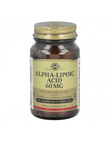 Solgar Alfa Lipoico 60 mg 30 cápsulas