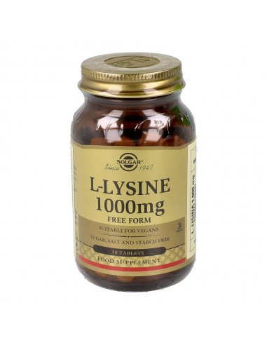 Solgar L-Lisina 1000 mg 50 comprimidos