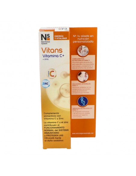 Vitans Vitamina C+20 comprimidos efervescentes