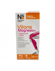 Ns Vitans Magnesio+ 15 comprimidos efervescentes 2