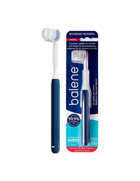 Balene Cepillo Manual Dureza Media Azul