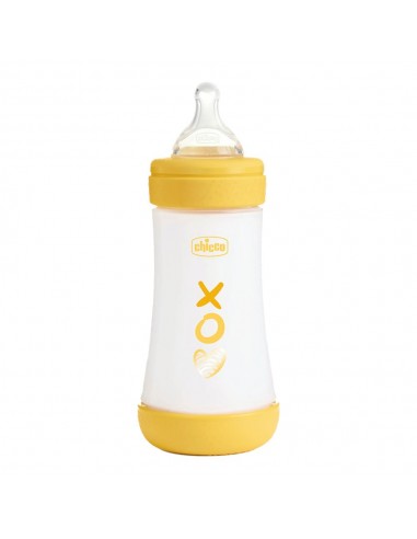 Chicco Perfect5 Biberón Neutro Flujo Medio +2 meses 240 ml