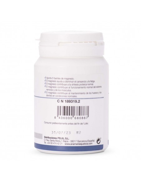 Ana Mª Lajusticia Magnesio Total 5 Sales 100 comprimidos