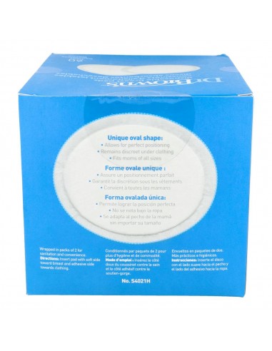 Dr Brown's Discos Absorbentes Lactancia Desechables 60 unidades