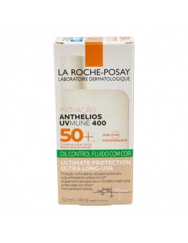 La Roche Posay Anthelios Fluido Invisible Oil Control Color SPF50 50 ml