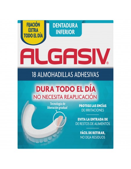 Algasiv Dentadura Inferior 18 unidades