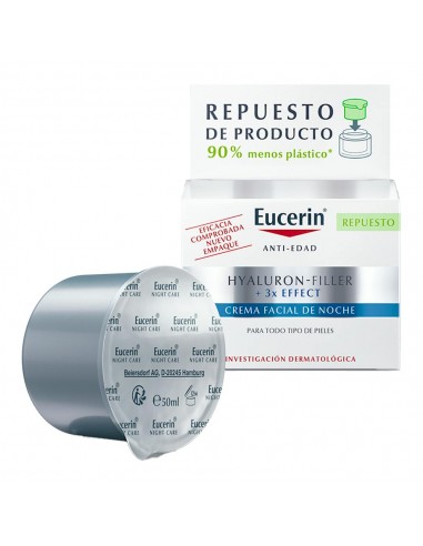 Eucerin Hyaluron Filler Crema Antiedad Noche Refill 50 ml