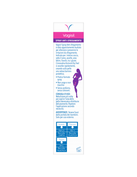 Vagisil Spray Antirrozaduras 30 g