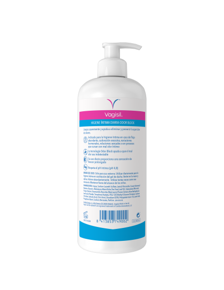 Vagisil Higiene Íntima Odor Block 500 ml