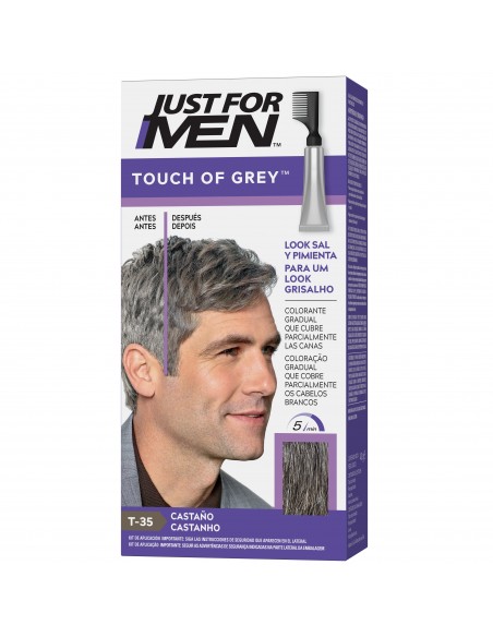 Just For Men Touch of Grey Castaños 40 g