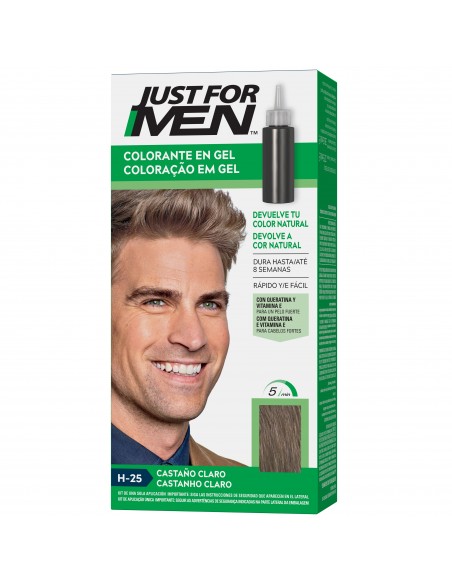 Just For Men Colorante en Champú Castaño Claro