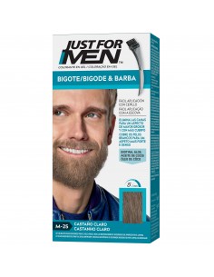 Just For Men Gel Bigote, Barba y Patillas Castaño Claro
