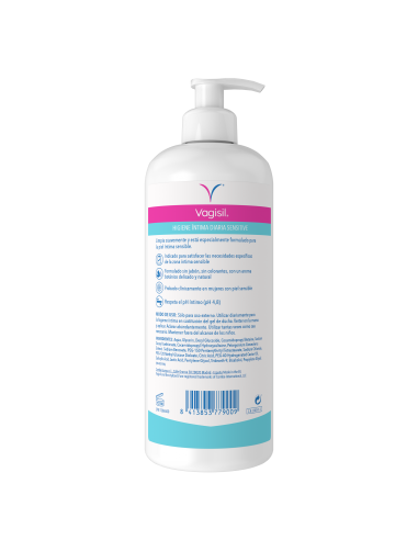 Vagisil Higiene Íntima Sensitive 500 ml