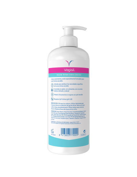 Vagisil Higiene Íntima Sensitive 500 ml