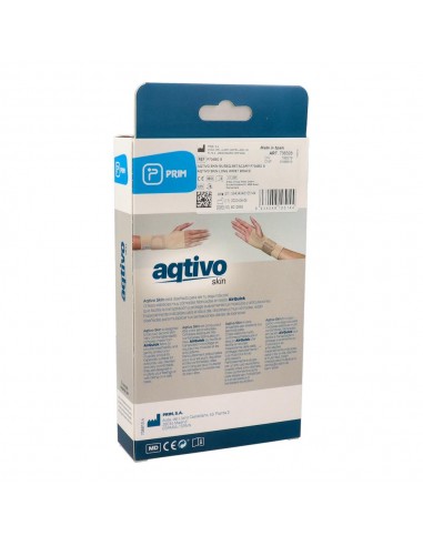 Prim Aqtivo Skin Muñequera Elastica Metacarpiana S P704Bg S
