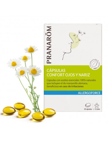 Pranarom Allergoforce Confort Ojos-Nariz 30 Cap