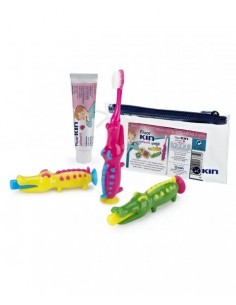 Kin Cepillo Viaje Infantil Cocodrilo