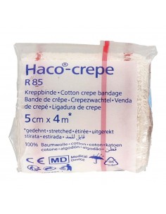 Venda Elast Crepe Haco-Crepe R-85 4X5 Cm