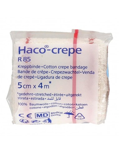 Venda Elast Crepe Haco-Crepe R-85 4X5 Cm
