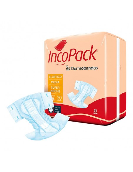 Incopack Supernoche Elastico T-Md 80 U