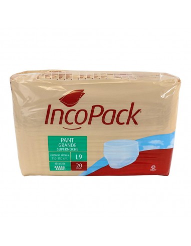 Incopack Pant Talla Grande Super Noche 80 U