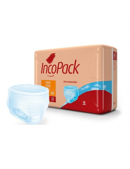 Incopack Pant Talla Media Noche 80 Un