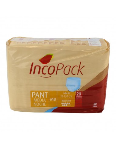 Incopack Pant Talla Media Noche 80 Un