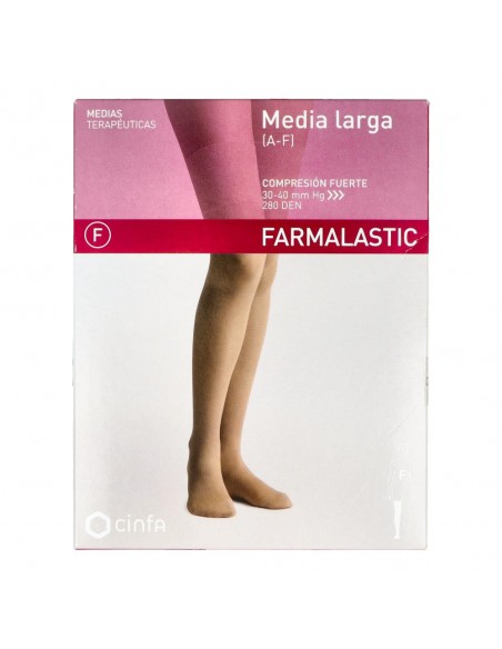 Farmalastic Media Larga Comp Fuerte T-P