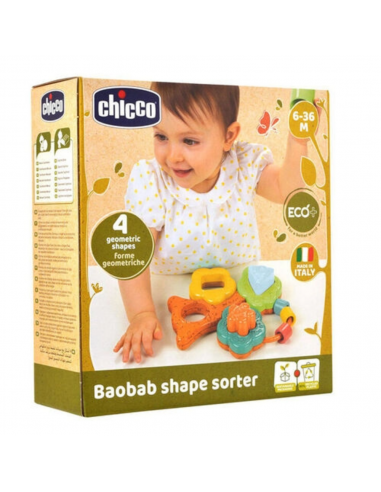 Chicco Juguete Eco Baobab Formas Colores 2021