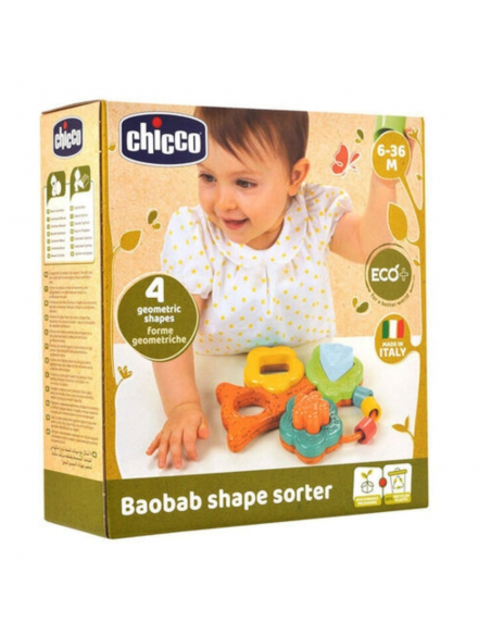 Chicco Juguete Eco Baobab Formas Colores 2021