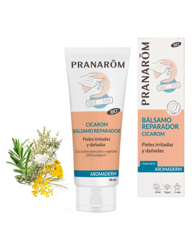 Pranarom Cicarom Balsamo Reparador Bio (Eco) 40 ml Ref 17975