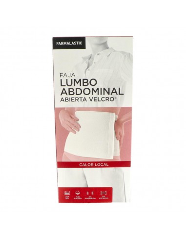 Farmalastic Faja Algodon Velcro Beige T-1