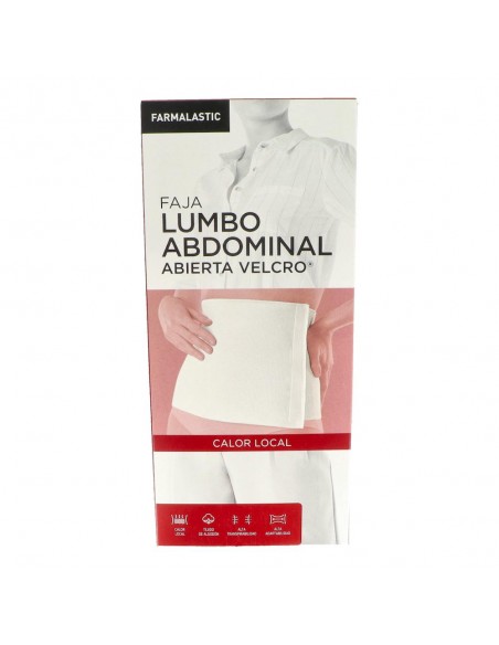 Farmalastic Faja Algodon Velcro Beige T-1