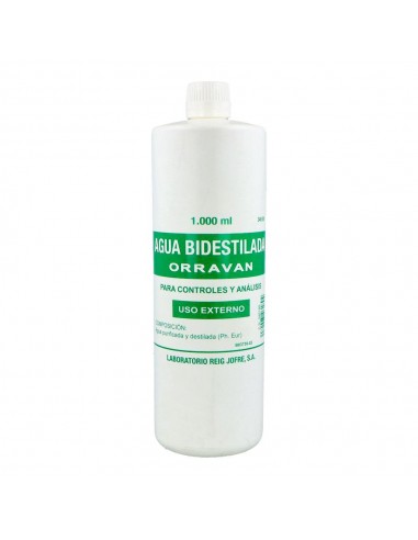 Agua Bidestilada Orravan 1 L