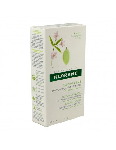 Klorane Champu Voluminador Leche Almendras 200 ml