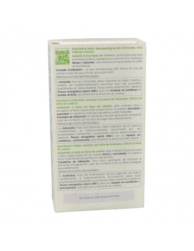 Klorane Champu Voluminador Leche Almendras 200 ml