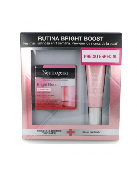 Neutrogena Pack Brigt Boost Crema Día + Serum