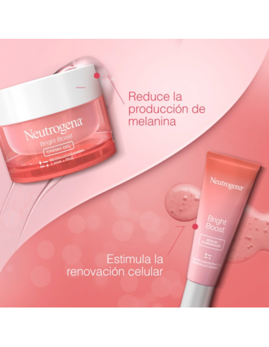 Neutrogena Pack Brigt Boost Crema Día + Serum