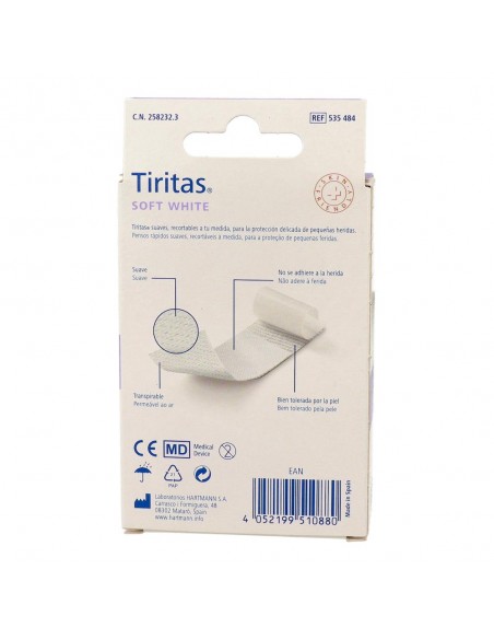 Tiritas Sensitive Aposito Adhesivo Elastic 1M X 6 Cm