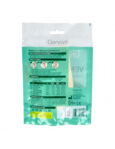 Malla Venda Tubular Genove 10 Muñecas Y Tobillos