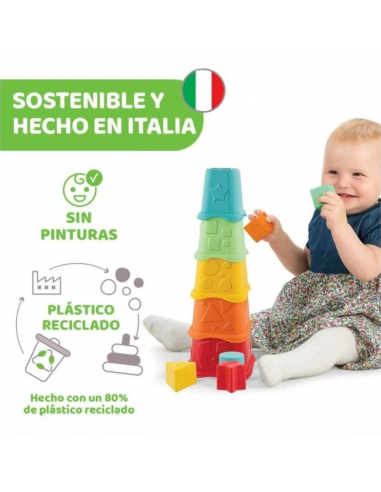 Chicco Juguete 2 en 1 Torre Apilable 2022