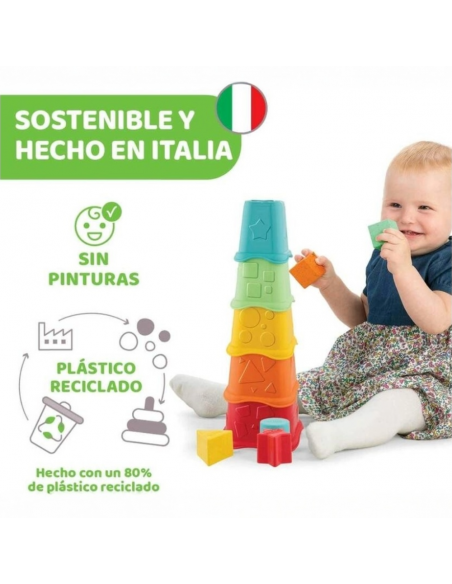 Chicco Juguete 2 en 1 Torre Apilable 2022