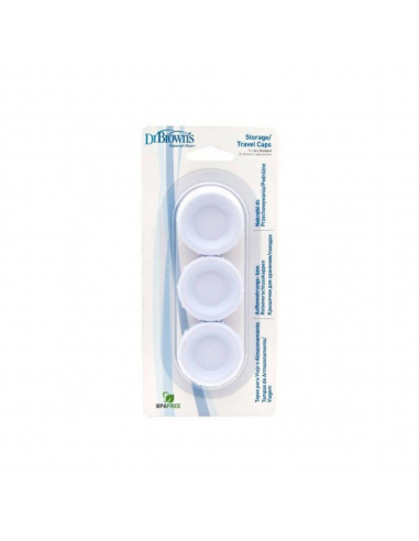 Dr. Brown´S Tapones De Viaje Estándar (3Uds)